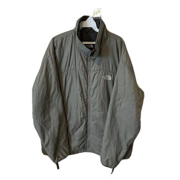 The North Face Spell Out Nylon Soft Shell Zip Jacket - Picture 1 of 7